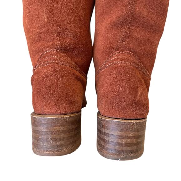 Frye Vintage Brown Suede Campus Boots Size 6.5 - Picture 7 of 12